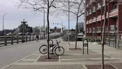 Мужчина спасен из гавани после инцидента на мосту Джонсон-стрит.