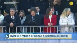 Javier Milei congeló su sueldo y el de Victoria Villarruel │N20:30│ 30-12-2025 Javier Milei congeló su sueldo y el de Victoria Villarruel │N20:30│ 30-12-2025