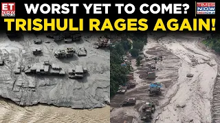 Nepal Flood Nightmare Deepens! Rising Trishuli Sparks Fresh Deluge Fears | Aerial Visuals | ET Now