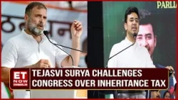 Why Rahul Gandhi & Priyanka Inheriting Congress?: Tejasvi Surya Slams Congress Over Inheritance Tax
