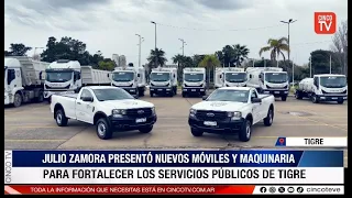 5 TV News - New Investment in Public Services: Tigre Adds Machinery and Vehicles