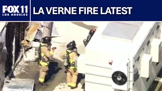 Temperatures start to stabilize at La Verne lithium battery unit
