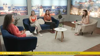 Angol tanárszakos hallgatók a dániai DNS College nyári egyetemén - 2026.08.05.