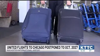 RST: O’Hare connections with United Airlines postponed until October 2027