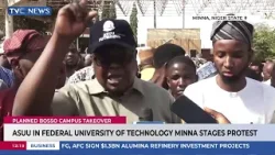 ASUU In Federal University Of Technology Minna Stages Protest ASUU In Federal University Of Technology Minna Stages Protest