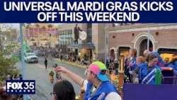 How to ride a float at Universal's Mardi Gras parade