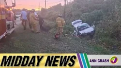 Update: Two Dead in LLandovery, St Ann Crash | Midday News