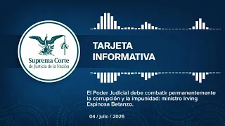 Tarjeta Informativa 04 de julio de 2026