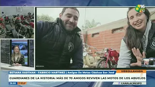 P6 Betiana Hartman y Fabricio Martinez   Amigos De Motos Clásicas San José