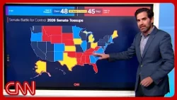 Winning one key state would give Dems a 96% chance of taking Senate