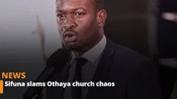 Sifuna slams Othaya church chaos