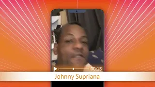 TV Oranje app video message - Johnny Supriana