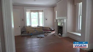 Quincy’s historic Lorenzo Bull House undergoing interior restoration