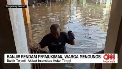 Banjir Rendam Permukiman di Cipondoh, Warga Mengungsi