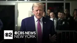 Trump speaks out as jury selection continues in NYC trial