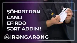 Şöhrət Məmmədovdan GÖZLƏNİLMƏZ REAKSİYA: Şəxsi həyat sualları olan vərəqi cırdı / Rəngarəng