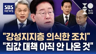세제 개편안 놓고도 성한용-허민 충돌‥정치부 대기자들의 엇갈린 분석 / 성민종합정치 / SBS / 주영진뉴스브리핑