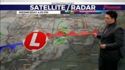 Rain chances continue heading to the end of the workweek