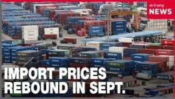 Import prices rebound in Sept. on higher oil prices