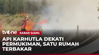 Satu Rumah Terbakar Akibat Karhutla di Palangka Raya | Kabar Siang