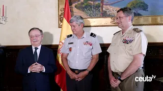 Vivas and the Portuguese Chief of Army Staff highlight the shared history between Ceuta and Portugal