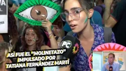 La promotora del "Molinetazo", Tatiana Fernández Martí, habló y justificó la acción tomada
