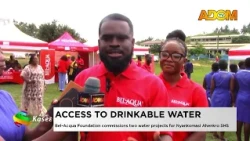 Access to Drinkable Water: Bel Aqua Foundation commissions two water projects for Nyankomasi Ahenkro