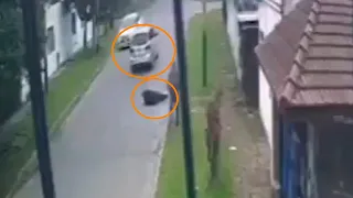 Escapó cobardemente: La atropelló y la dejó tirada en la calle