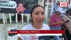 IMSS WORKERS SET UP PROTEST CAMP