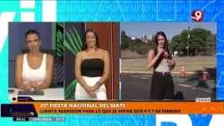 Cuenta regresiva: arman el escenario de la Fiesta del Mate en Paraná
