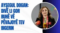 Berdevka DEM Partî Ayşegul Dogan têkildarî mijarên di rojevê de civîneke çapemeniyê lidar xistin. Berdevka DEM Partî Ayşegul Dogan têkildarî mijarên di rojevê de civîneke çapemeniyê lidar xistin.