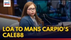 RECAP - BIR witness confirms issuance of LOA to Mans Carpio's CALE88 | GMA News
