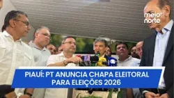 PT anuncia chapa eleitoral para campanha de 2026 em Teresina | Meio Norte