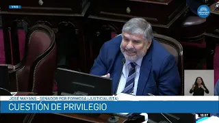 SENATOR JOSÉ MAYANS - SESSION 07/26/16