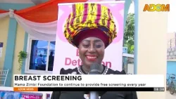Breast Screening: Mama Zimbi Foundation to continue to provide free screening every year (05-02-26)