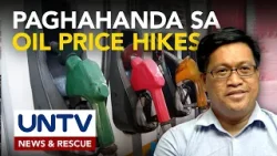 LIVE INTERVIEW: Paghahanda ng DOE sa inaasahang pagtaas ng presyo ng mga produktong petrolyo