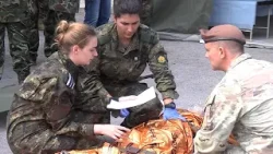 Старши лейтенант д-р Евгения Митева- асистент в Катедра „Анестезиология и интензивно лечение“ на ВМА Старши лейтенант д-р Евгения Митева- асистент в Катедра „Анестезиология и интензивно лечение“ на ВМА