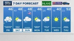 НОВОСТНОЙ ЦЕНТР: Видеопрогноз погоды в штате Мэн