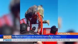 Logran impedir que un joven se quite la vida en el Puente Héroes del Chaco