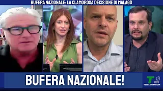 NATIONAL STORM: MALAGÒ’S SHOCKING DECISION