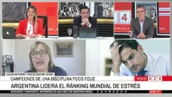 ? Argentina lidera el ranking mundial de estrés