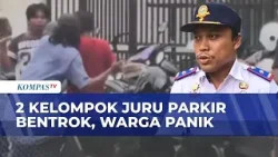 Kericuhan saat CFD di Bangkalan: 2 Kelompok Juru Parkir Saling Serang, Warga Panik