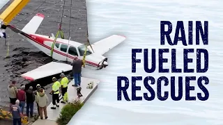 Heavy rains, wild rescues across the Midwest | FOX6 News Milwaukee
