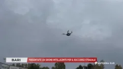 18 MARZO 2026 - BARI - PRESENTATO UN DRONE INTELLIGENTE PER IL SOCCORSO STRADALE