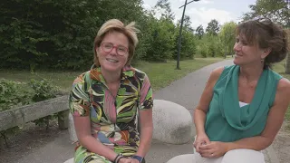 Greet ontmoet burgemeester Miranda de Vries