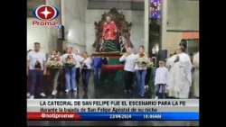 Feligresía en Yaracuy inició actividades religiosas en honor a San Felipe Apóstol