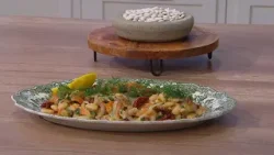 Τηγανιά με φασόλια κοινά μεσόσπερμα Κάτω Νευροκοπίου