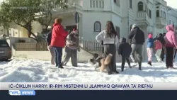 IĊ-ĊIKLUN HARRY: Ir-riħ mistenni li jlaħħaq qawwa ta' riefnu – twissijiet mis-CPD u l-AFM