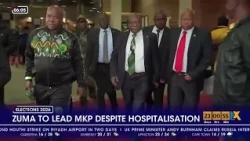 Zuma to lead MKP despite hospitalisation