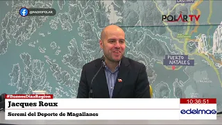 #GoodMorningRegion Jacques Roux, Regional Ministerial Secretary of Sport for Magallanes